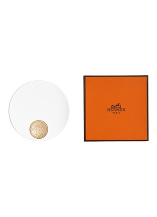 Detail View - Click To Enlarge - HERMÈS - Rose Hermès Silky blush powder – Rose Plume​