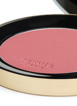 Detail View - Click To Enlarge - HERMÈS - Rose Hermès Silky blush powder – Rose Nuit​