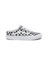 Main View - Click To Enlarge - VANS - Old Skool' Checkered Slip-on Mules