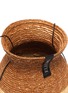Detail View - Click To Enlarge - ELIURPI - Vase' Bicolour Straw Bucket Bag
