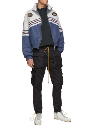 Figure View - Click To Enlarge - RHUDE - Elongated Drawstring Cargo Pants