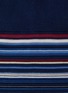 Detail View - Click To Enlarge - FALKE - Microblock' Thin Stripe Cotton Blend Crew Socks
