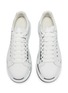 Detail View - Click To Enlarge - ALEXANDER MCQUEEN - 'Larry' Printed Leather Sneakers