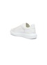  - ALEXANDER MCQUEEN - 'Larry' Rainbow Stitch Leather Sneakers