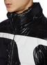 Detail View - Click To Enlarge - VALENTINO GARAVANI - Large 'V' Logo Print Quilted Nylon Hooded Puffer Jacket