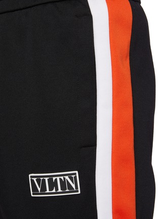  - VALENTINO GARAVANI - VLTN Logo Patch Side Stripe Jogger Pants