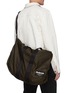 Front View - Click To Enlarge - ALEXANDER MCQUEEN - Logo Patch Nylon Tote