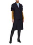 Figure View - Click To Enlarge - PRADA - Long Sleeved Mohair Polo Shirt