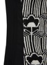 Detail View - Click To Enlarge - PRADA - Cap Sleeve Allover Graphic Knit Dress