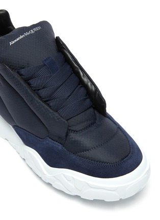 Detail View - Click To Enlarge - ALEXANDER MCQUEEN - Court Pad Sneakers