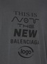 - BALENCIAGA - Logo Print Cotton Sweatshirt