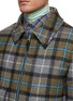 Detail View - Click To Enlarge - MACKAGE - Theo-NV' Plaid Wool Blend Bomber Jacket