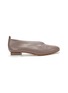 Main View - Click To Enlarge - GRAY MATTERS - Mildred Piccola' leather ballerinas