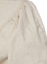 Detail View - Click To Enlarge - ISABEL MARANT ÉTOILE - Balloon Sleeve Mock Neck Cotton-linen Blend Dress