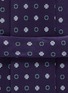 Detail View - Click To Enlarge - STEFANOBIGI MILANO - Nilo' Floral Dot Pattern Silk Tie