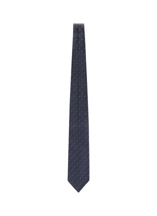 Figure View - Click To Enlarge - STEFANOBIGI MILANO - Laos' All-over Floral Embroidered Silk Tie