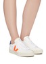 Figure View - Click To Enlarge - VEJA - 'Campo' chromefree leather sneakers