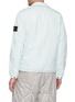 Back View - Click To Enlarge - STONE ISLAND - Naslan' Garment Dyed Nylon Zip-up Jacket