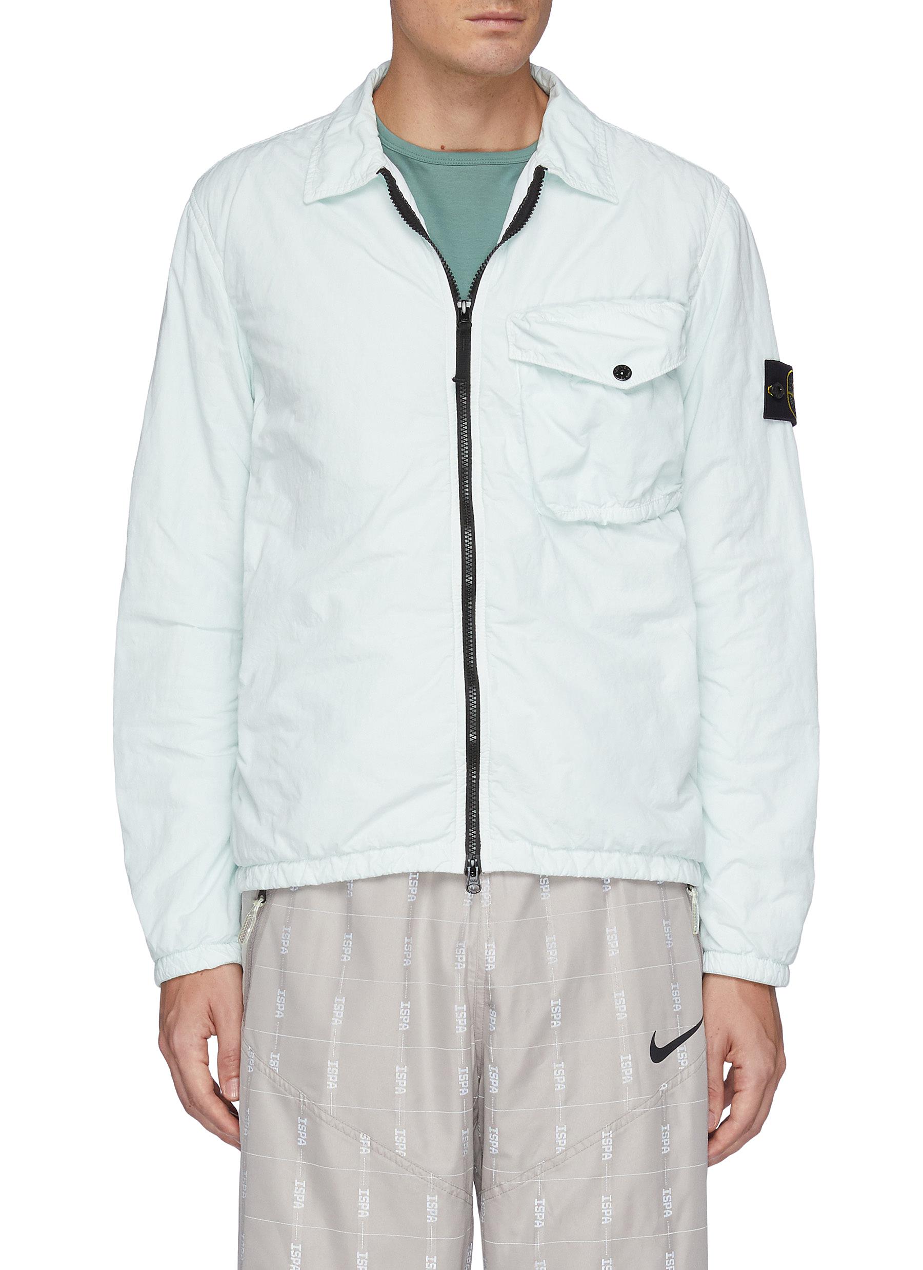 Stone island brushed nylon jacket Clearance
