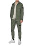 Figure View - Click To Enlarge - STONE ISLAND - Logo Patch Jogger Pants