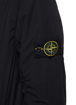  - STONE ISLAND - Water Repellent Padded Hooded Zip Up Jacket