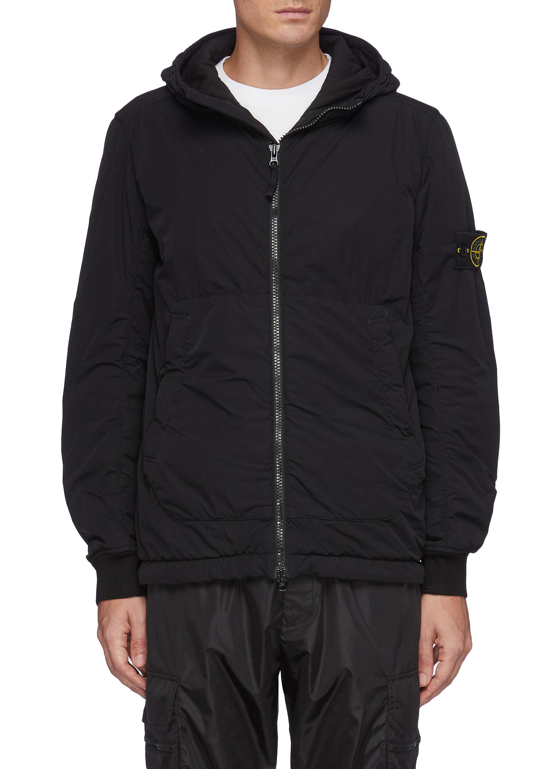 stone island zip jacket