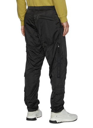 Back View - Click To Enlarge - STONE ISLAND - Raso Quilted Cargo Jogger Pants