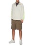 Figure View - Click To Enlarge - STONE ISLAND - Gauzed 60/2 Cotton Jersey Short Sleeve Crew Neck Tee