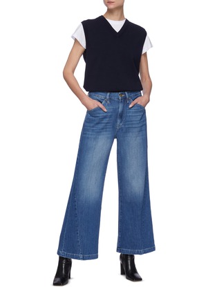 Figure View - Click To Enlarge - FRAME -  ''Le Pixie' Flare Leg Jeans