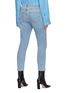 Back View - Click To Enlarge - FRAME - Le Garcon' distressed crop skinny jeans