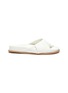 Main View - Click To Enlarge - AERA - 'Patty' Crisscross Band Vegan Leather Slides