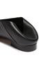 GRAY MATTERS - Peggy' Step-down Heel Leather Ballerinas