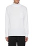 Main View - Click To Enlarge - NANAMICA - Long Sleeved Turtleneck Cotton Pocket T-Shirt