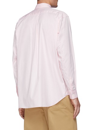 Back View - Click To Enlarge - COMME DES GARÇONS SHIRT - Forever' Wide Classic Plain Shirt