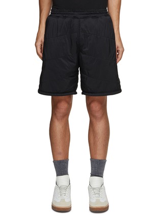 Main View - Click To Enlarge - ARIES - Elastic Waist Padded Shorts