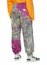 Back View - Click To Enlarge - ARIES - TIE DYE COTTON TRACK PANTS