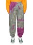 Main View - Click To Enlarge - ARIES - TIE DYE COTTON TRACK PANTS