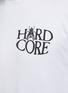  - ARIES - Hardcore' Text Palm Tree Print Cotton Long Sleeved T-Shirt