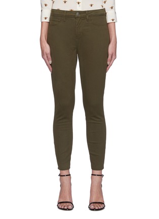 Main View - Click To Enlarge - L'AGENCE - Margot' cropped skinny jeans