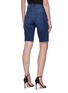 Back View - Click To Enlarge - L'AGENCE - 'Taylor' denim bermuda shorts