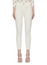 Main View - Click To Enlarge - L'AGENCE - 'Margot' Mid Rise Crop Denim Skinny Jeans