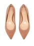 Detail View - Click To Enlarge - GIANVITO ROSSI - Suede ballerina flats