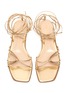 Detail View - Click To Enlarge - GIANVITO ROSSI - Strappy flat nappa leather sandals
