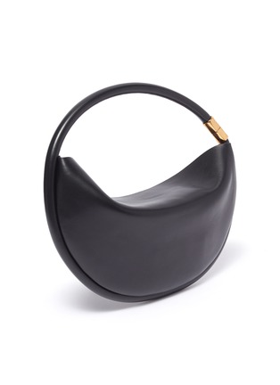 Detail View - Click To Enlarge - BOYY - Disc 30' Round Leather Shoulder Bag