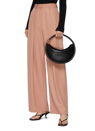 Figure View - Click To Enlarge - BOYY - Disc 30' Round Leather Shoulder Bag