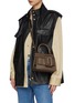 Figure View - Click To Enlarge - BOYY - Small 'Karl 19' Oversized Buckled Strap Leather Bag
