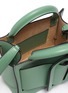 Detail View - Click To Enlarge - BOYY - Small 'Bobby 18 Gala' Oversized Buckled Strap Wavy Leather Tote Bag