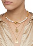 Figure View - Click To Enlarge - MISHO - Baroque Pearl 22k Gold-plated Bronze Necklace