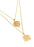 Detail View - Click To Enlarge - MISHO - 22k Gold-plated Bronze Pendant Necklace Set
