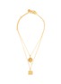 Main View - Click To Enlarge - MISHO - 22k Gold-plated Bronze Pendant Necklace Set